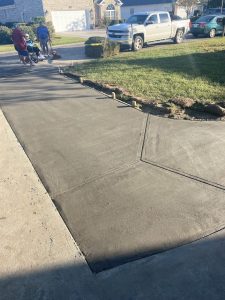 concrete driveway extension myrtle beach
