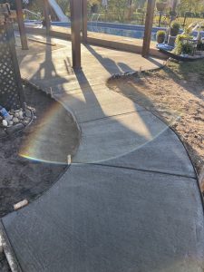 concrete sidewalks pool myrtle beach