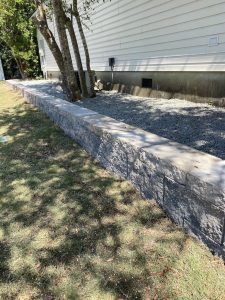 decorative retaining wall pavers myrtle beach