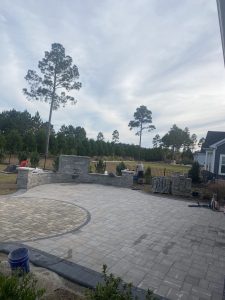 paver patio retaining walls myrtle beach