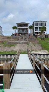 paver retaining wall hillside myrtle beach