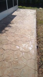 stamped concrete patio myrtle beach