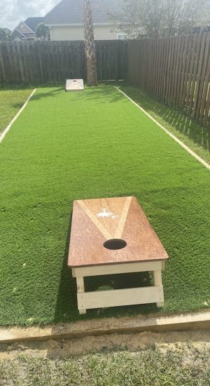artificial turf cornhole myrtle beach