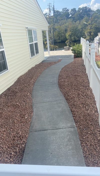 concrete sidewalk myrtle beach