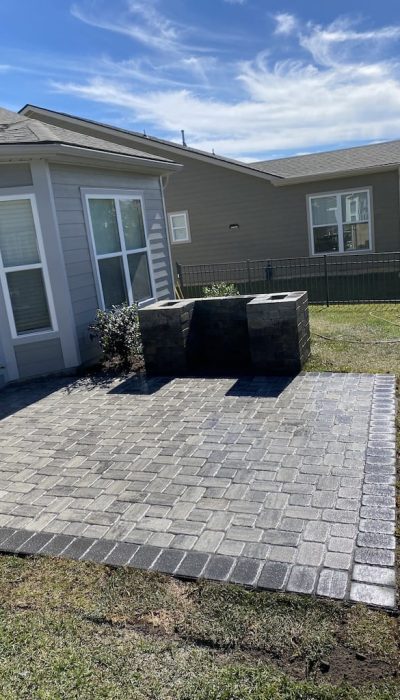 paver patio outdoor grill myrtle beach